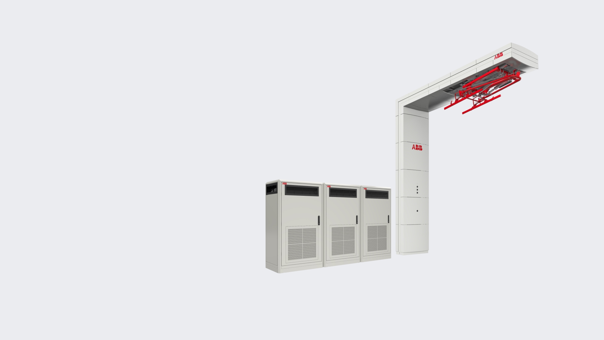 HVC150 and a pantograph system from ABB E-mobility