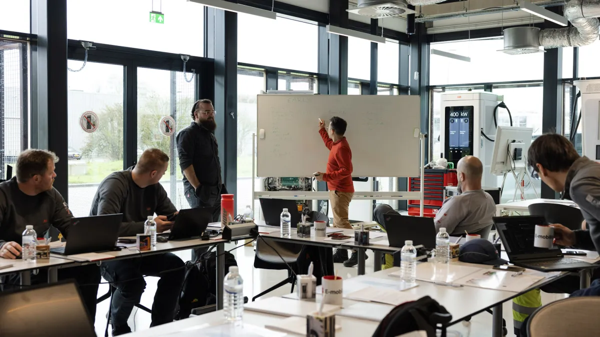 Service training class