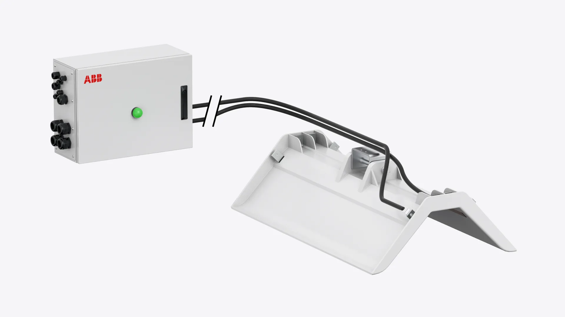 Product shot of a pantograph-up