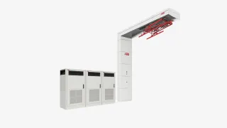 power cabinets with Pantograph-Down