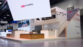 ABB E-mobility @ CES 2024: a world in which EV Charging is working