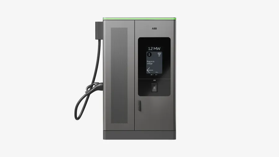 ABB E-mobility's MCS1200 charging system