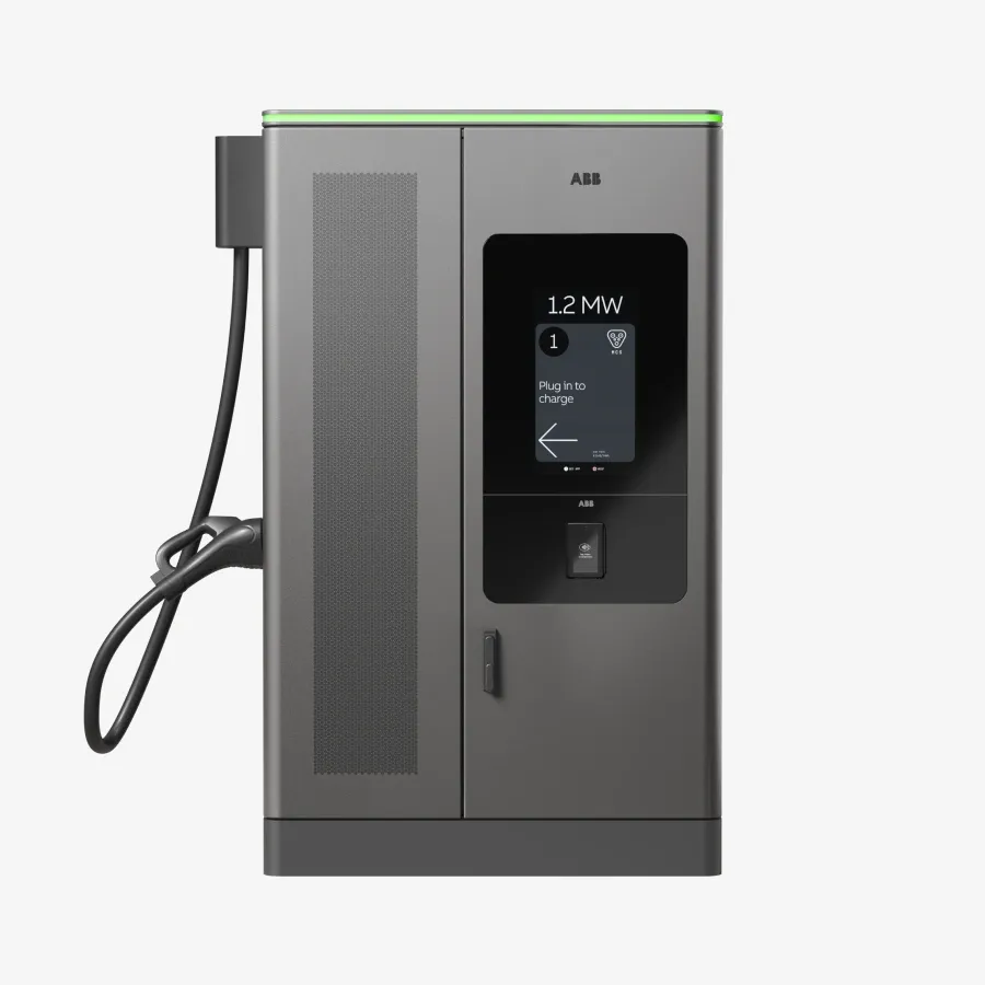ABB E-mobility's MCS1200 charging system