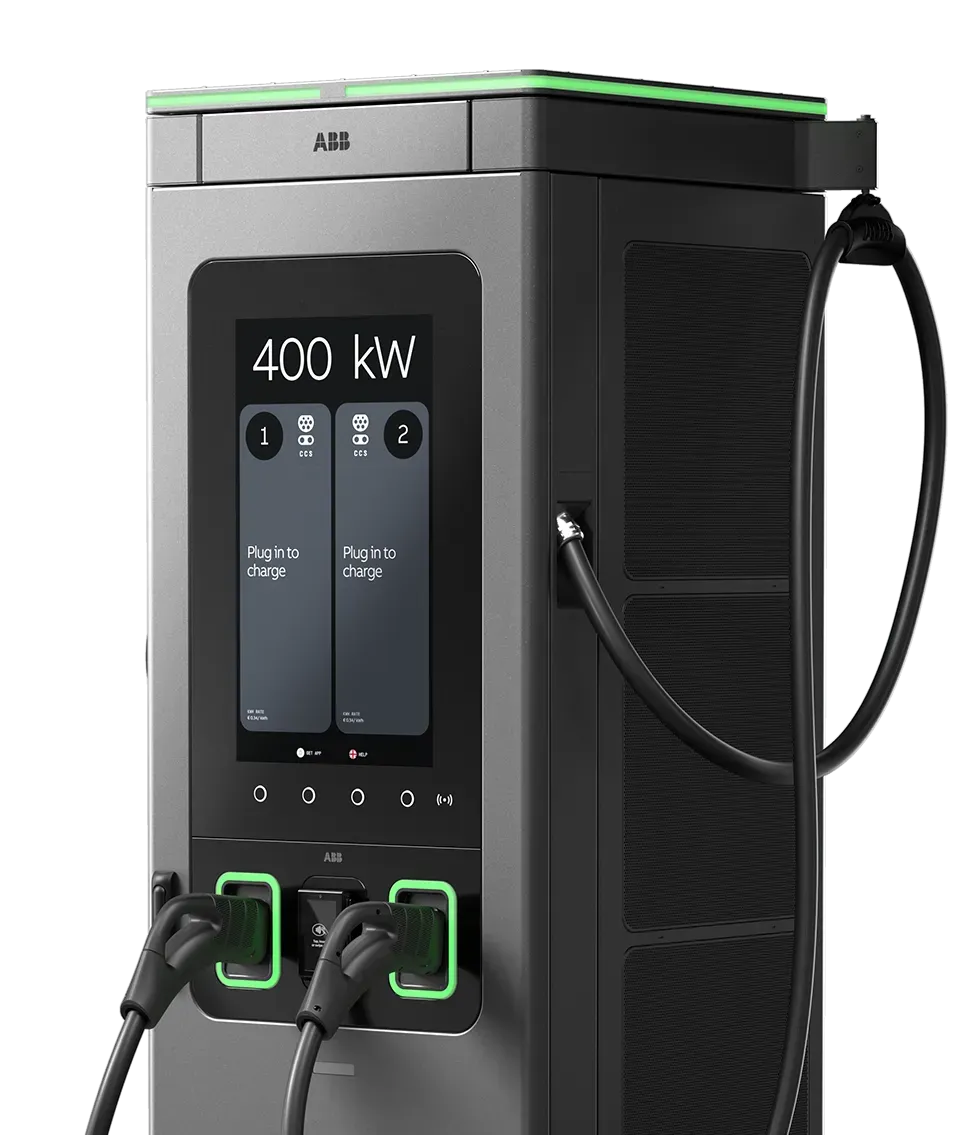 Mid-shot of the A400 charger