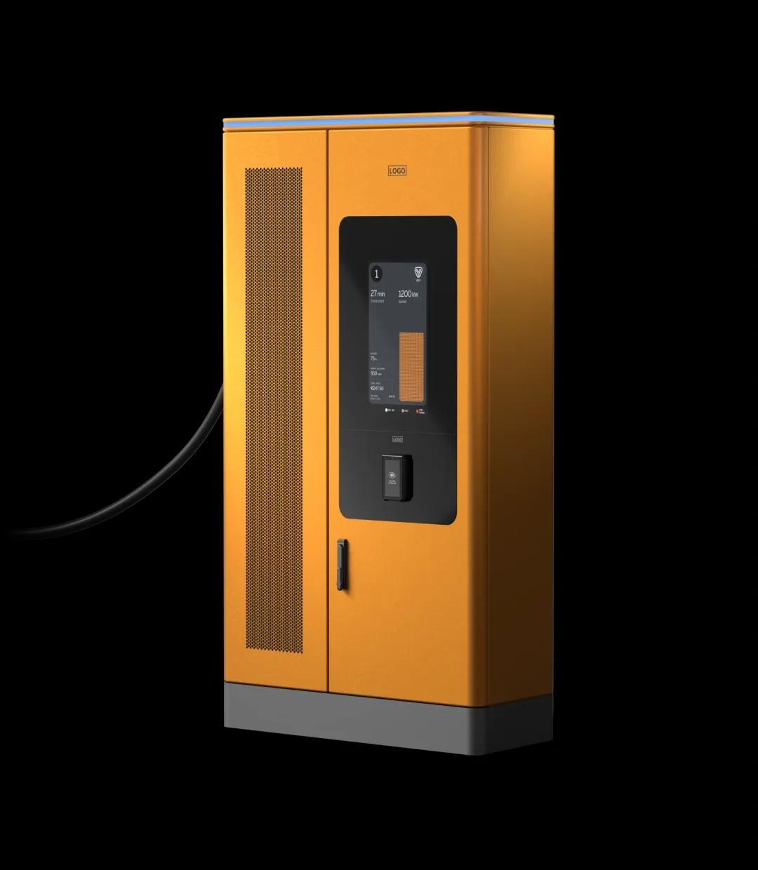 MCS1200 with orange branding